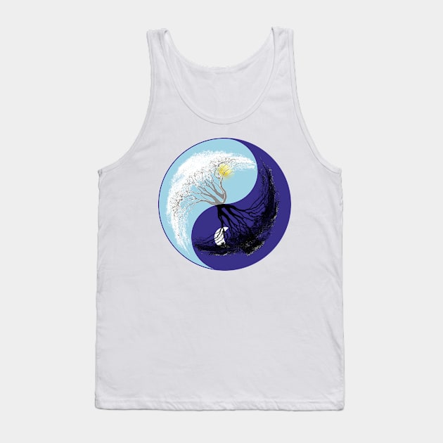 Yin Yang - Graphic - geometric design - Tree Tank Top by T-SHIRTS UND MEHR